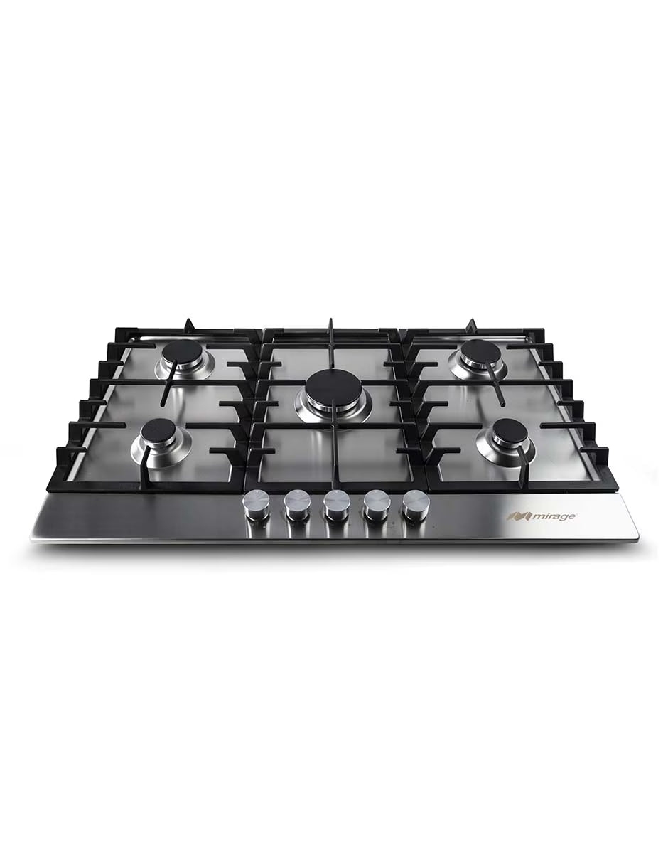 Parrilla Sparx90 Mirage 5 Quem Acero Inoxidable Mps90gb 90cm Color Plateado