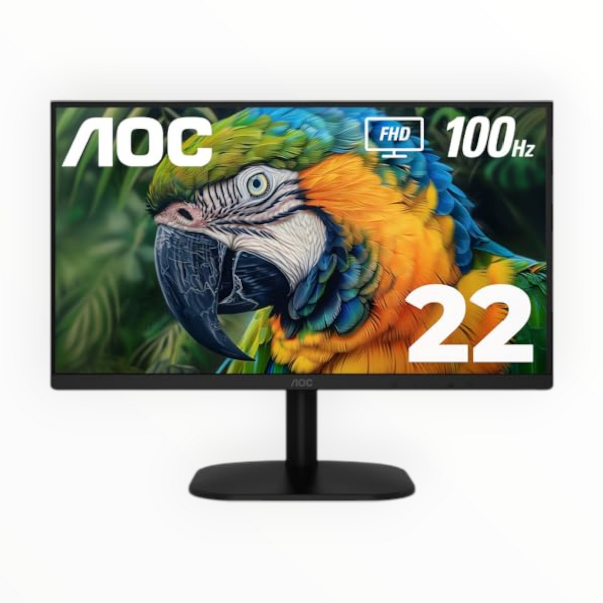 Monitor Aoc 22b2hm Led 21.5 Full Hd Widescreen 75hz Hdm /v Color Negro