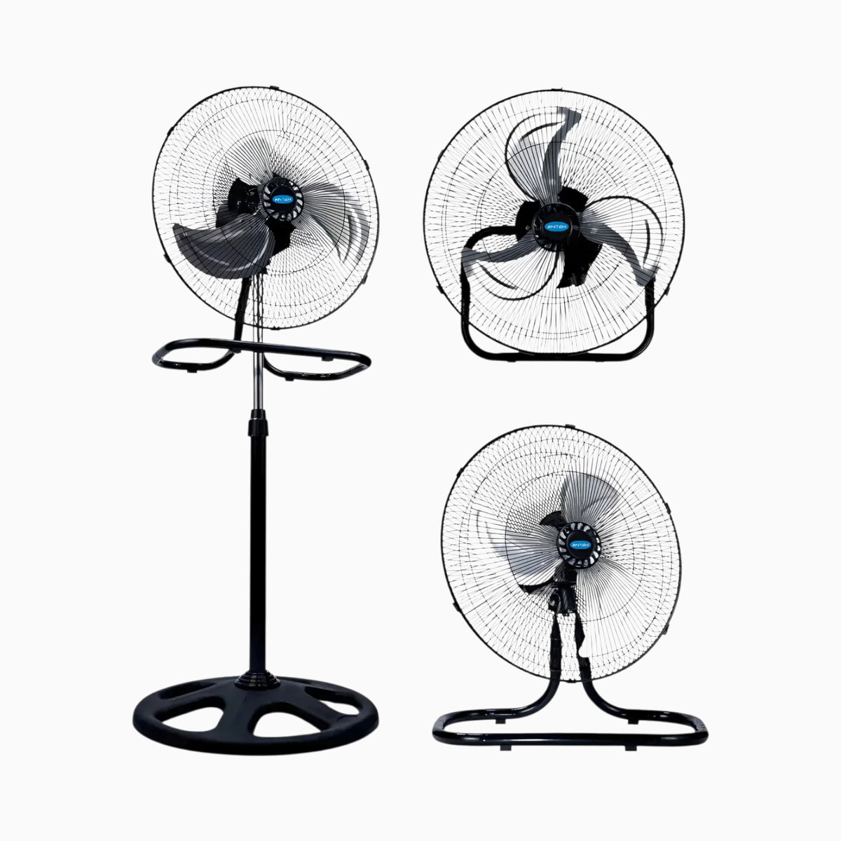 Ventilador De 18 PuLG, 95w Potencia, 3 En 1 - Antek Cobre Estructura Negro Aspas Aluminio Diámetro 68.58 Cm Frecuencia 60 Material De Las Aspas Metal