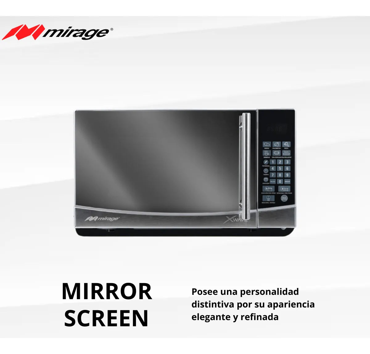 Microondas Mirage + Ventilador De 18 Pulgadas 3 En 1 Antek