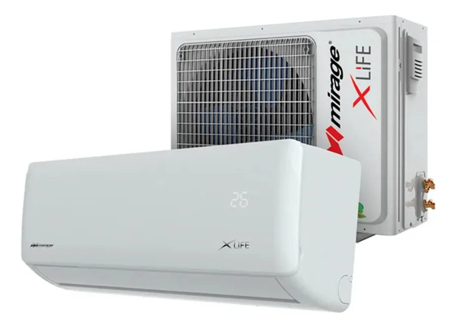 Minisplit Mirage Convencional xLife - 1 Ton, 220V, Solo Frío (CLF121H)