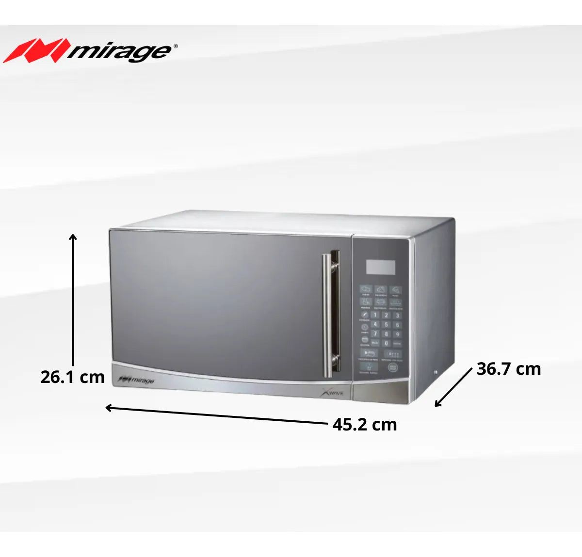 Microondas Mirage + Ventilador De 18 Pulgadas 3 En 1 Antek
