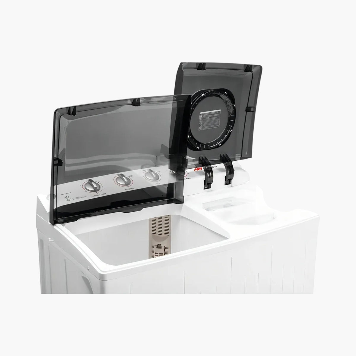 Lavadora Semi Automatica Mirage Doble Tina 13kg Lms013m Blanco