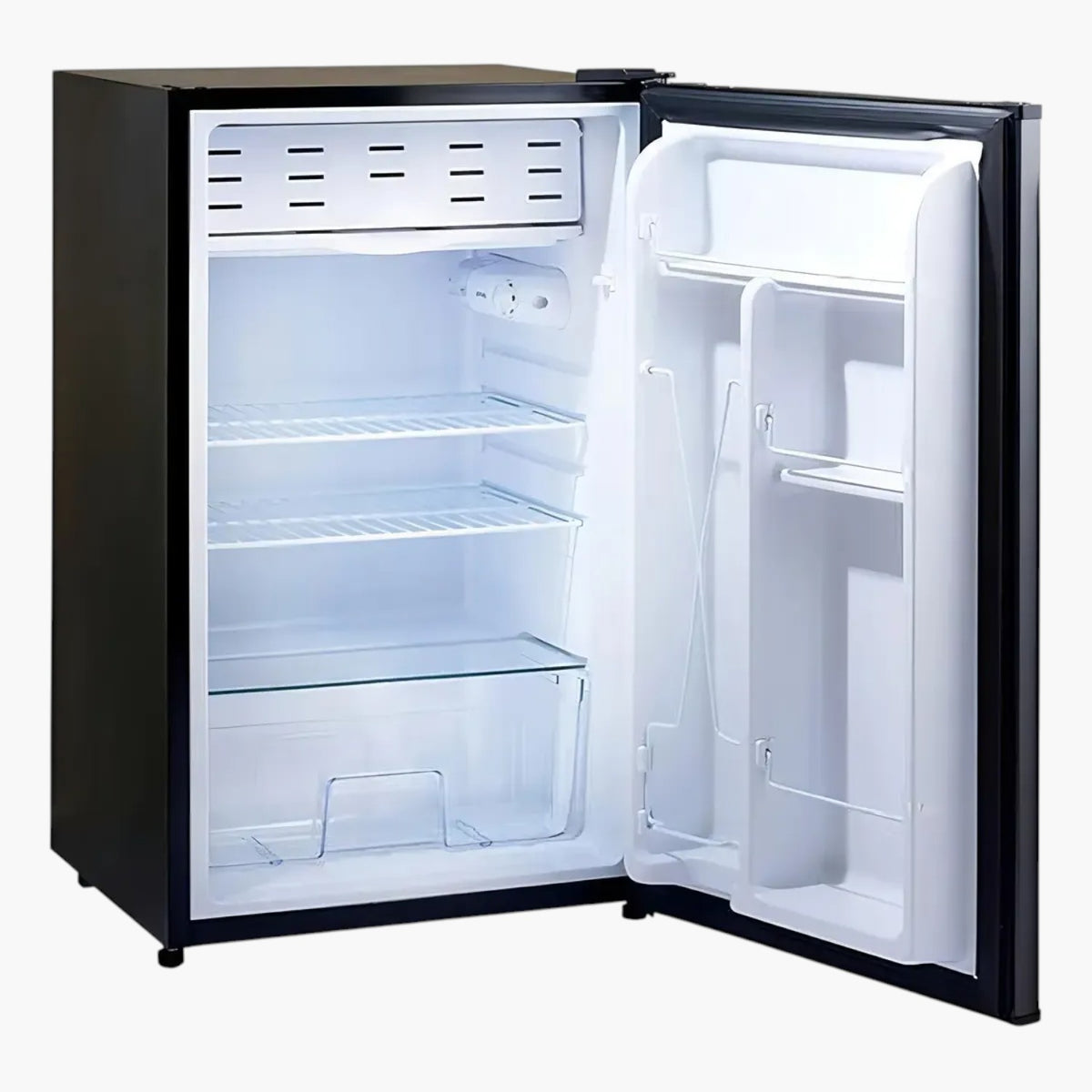 Refrigerador Frigobar Mirage Mrx33es Color Acero Inoxidable Oscuro Con Capacidad De 93l Acero Inoxidable Oscuro