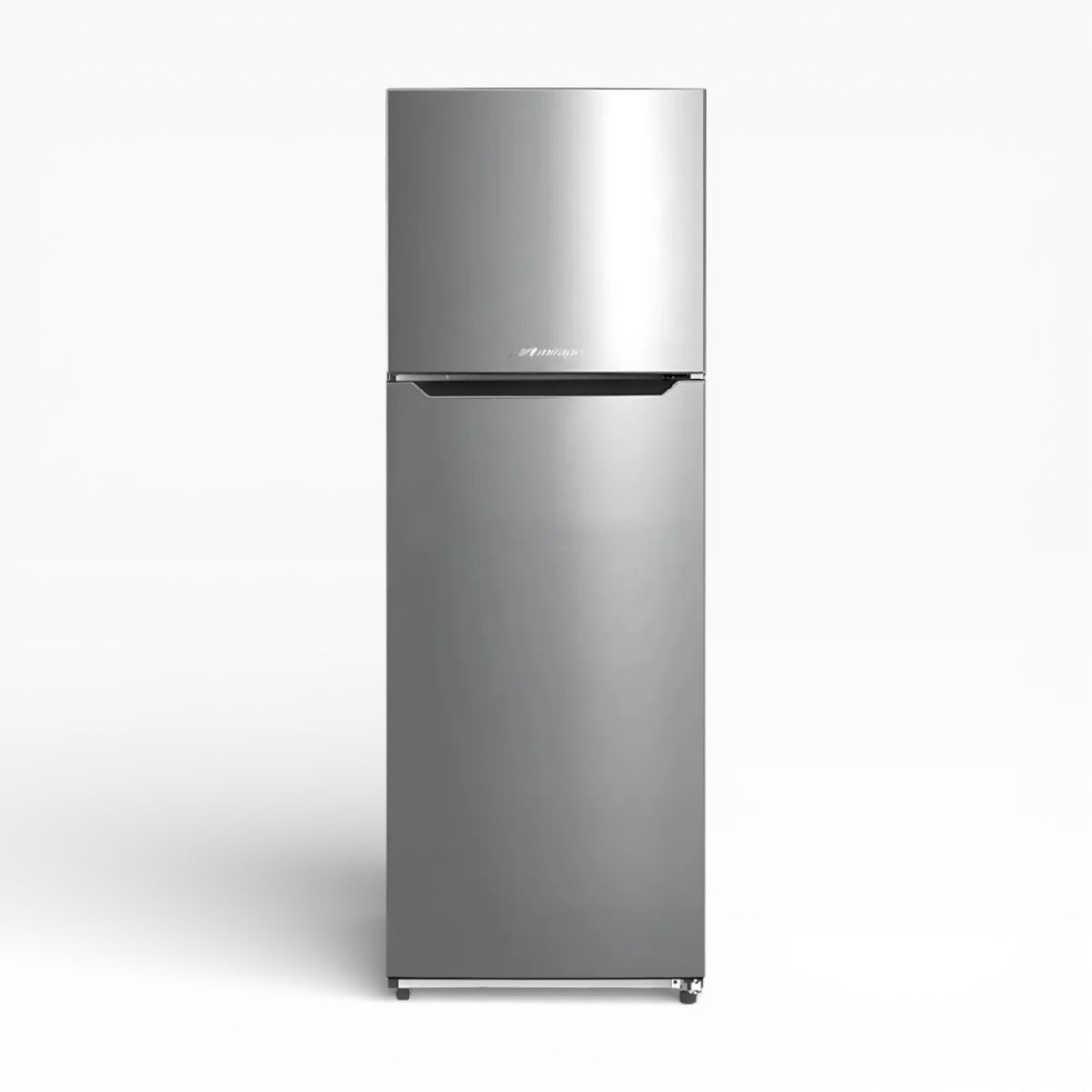 Refrigerador De 12 Ft3 Mirage Acero Inoxidable Doble Puerta Gris