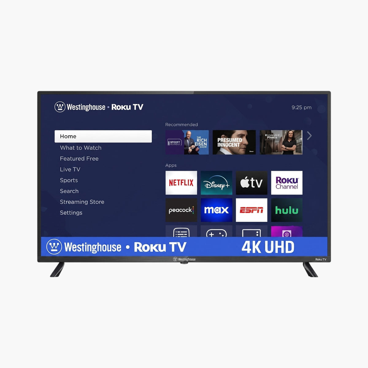 Pantalla Westinghouse Wr50ue4520 50 4k Uhd Roku Smart Tv